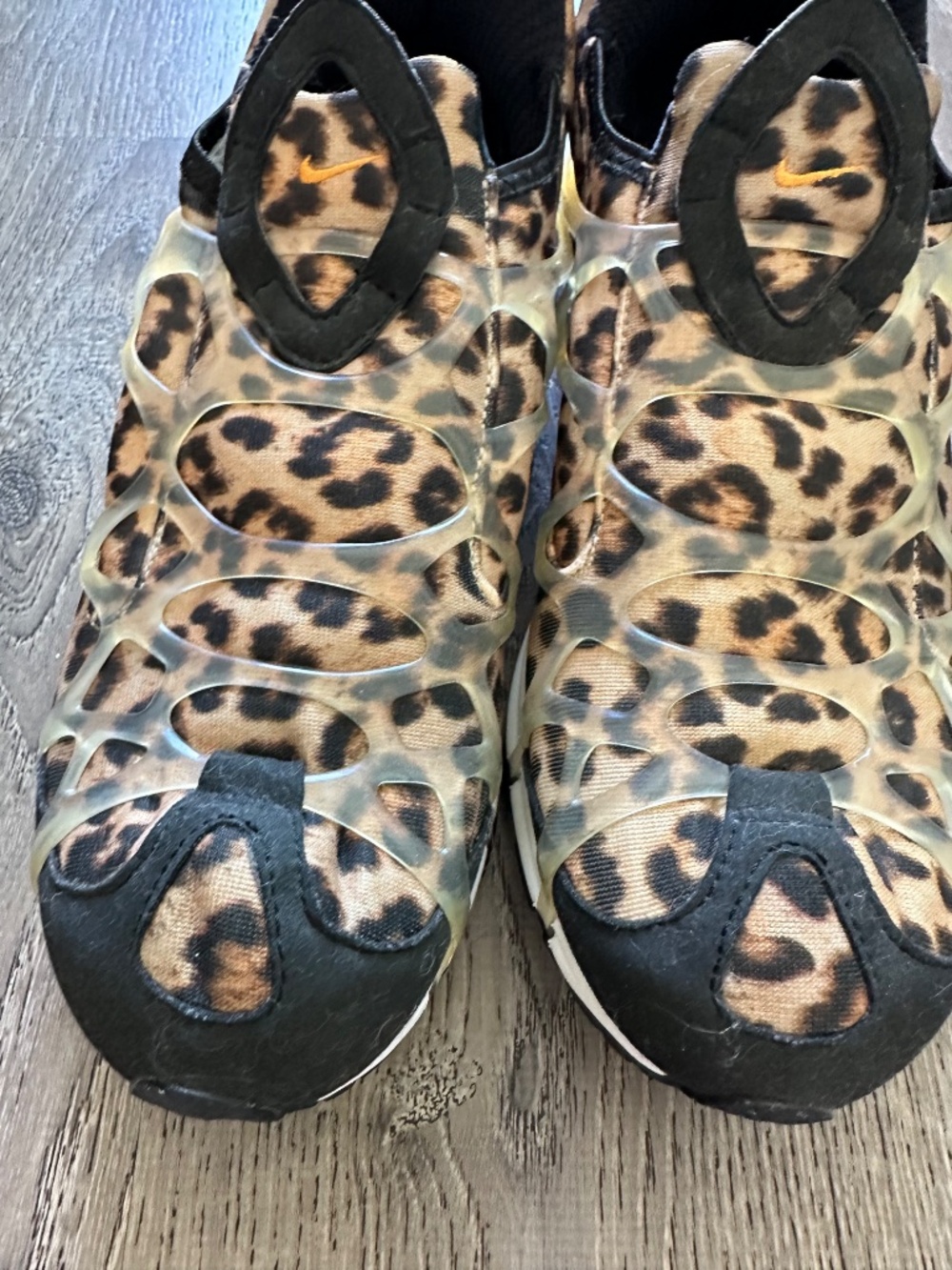 Nike Air Kukini SE Leopard slip-ons. NWOT. - Picture 4 of 9